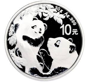 10 юаней 2021 года Китай «Панда» — Фото №1
