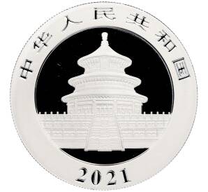 10 юаней 2021 года Китай «Панда» — Фото №2