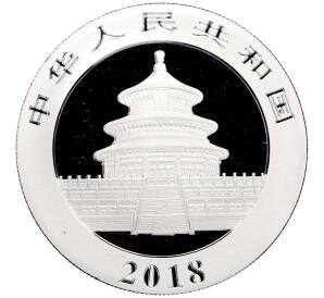 10 юаней 2018 года Китай «Панда» — Фото №2