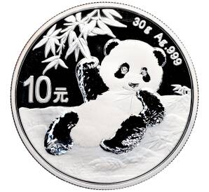 10 юаней 2020 года Китай «Панда» — Фото №1