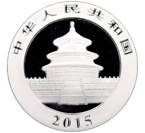 10 юаней 2015 года Китай «Панда» — Фото №2