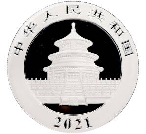 10 юаней 2021 года Китай «Панда» — Фото №2