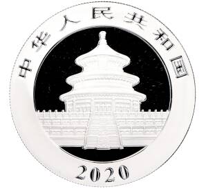 10 юаней 2020 года Китай «Панда» — Фото №2