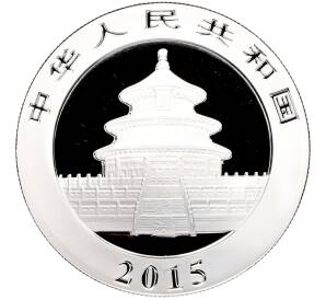 10 юаней 2015 года Китай «Панда» — Фото №2