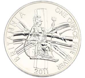 2 фунта 2011 года Великобритания «Британия» — Фото №1