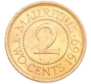2 цента 1969 года Маврикий — Фото №1
