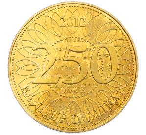 250 ливров 2012 года Ливан «Счастливая монета» — Фото №1