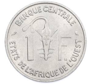 1 франк 1963 года Западная Африка — Фото №2