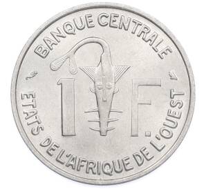 1 франк 1963 года Западная Африка — Фото №2