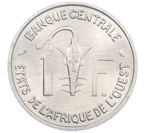 1 франк 1963 года Западная Африка — Фото №2