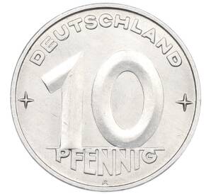 10 пфеннигов 1952 года A Восточная Германия (ГДР) — Фото №2