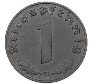 1 рейхспфенниг 1944 года B Германия — Фото №2