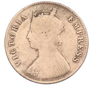 1/4 анны 1896 года Британская Индия — Фото №2