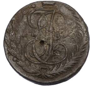 5 копеек 1790 года ЕМ — Фото №1