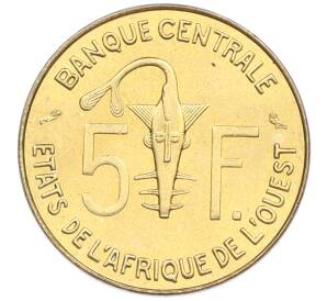 5 франков 1967 года Западная Африка — Фото №2