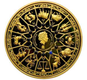 20 центов 2021 года Самоа «12 Олимпийских богов в зодиаке — Деметра и Дева» — Фото №2