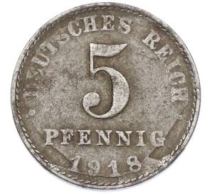 5 пфеннигов 1918 года A Германия — Фото №1
