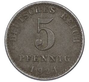 5 пфеннигов 1921 года A Германия — Фото №1
