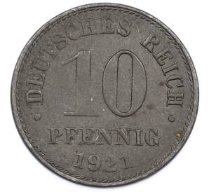 10 пфеннигов 1921 года Германия (магнетик) — Фото №1