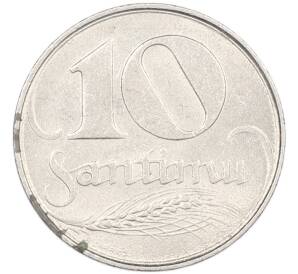 10 сантимов 1922 года Латвия — Фото №1