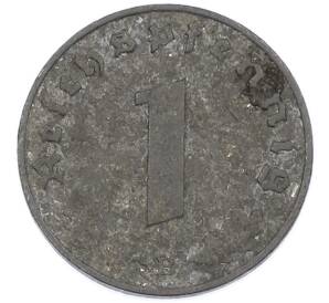 1 рейхспфенниг 1944 года B Германия — Фото №2