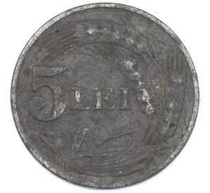 5 лей 1942 года Румыния — Фото №2