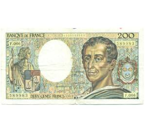 200 франков 1989 года Франция — Фото №1