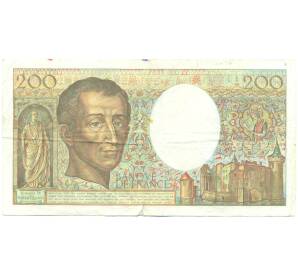 200 франков 1989 года Франция — Фото №2
