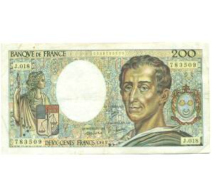 200 франков 1983 года Франция — Фото №1
