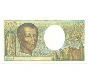 200 франков 1982 года Франция — Фото №2