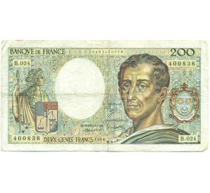 200 франков 1984 года Франция — Фото №1