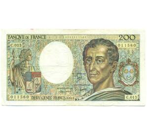 200 франков 1983 года Франция — Фото №1