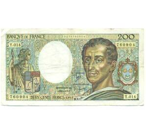 200 франков 1983 года Франция — Фото №1