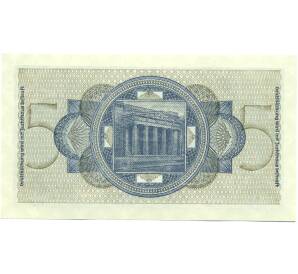 5 рейхсмарок 1940 года Германия (Для окупированных территорий) — Фото №2