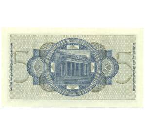 5 рейхсмарок 1940 года Германия (Для окупированных территорий) — Фото №2