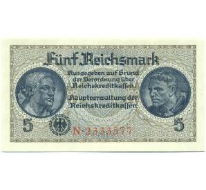5 рейхсмарок 1940 года Германия (Для окупированных территорий) — Фото №1