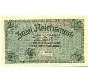 2 рейхсмарки 1940 года Германия (Для оккупированных территорий) — Фото №1