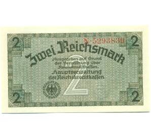 2 рейхсмарки 1940 года Германия (Для оккупированных территорий) — Фото №1