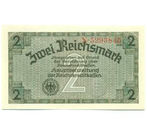 2 рейхсмарки 1940 года Германия (Для оккупированных территорий) — Фото №1