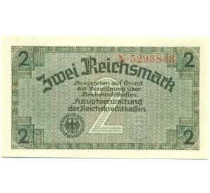 2 рейхсмарки 1940 года Германия (Для оккупированных территорий) — Фото №1