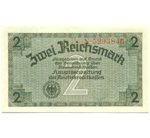 2 рейхсмарки 1940 года Германия (Для оккупированных территорий) — Фото №1