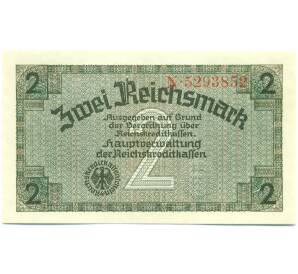 2 рейхсмарки 1940 года Германия (Для оккупированных территорий) — Фото №1