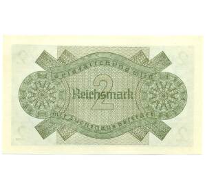 2 рейхсмарки 1940 года Германия (Для оккупированных территорий) — Фото №2