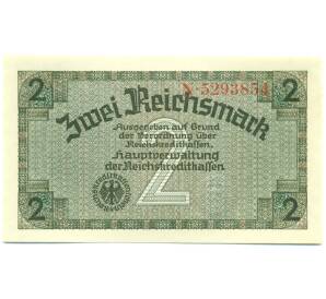 2 рейхсмарки 1940 года Германия (Для оккупированных территорий) — Фото №1