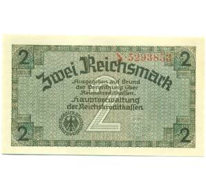 2 рейхсмарки 1940 года Германия (Для оккупированных территорий) — Фото №1