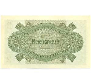 2 рейхсмарки 1940 года Германия (Для оккупированных территорий) — Фото №2