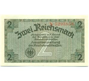 2 рейхсмарки 1940 года Германия (Для оккупированных территорий) — Фото №1