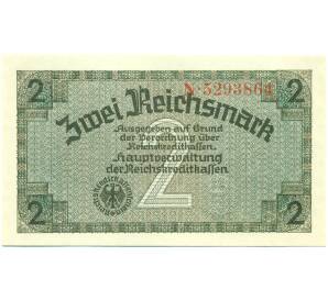 2 рейхсмарки 1940 года Германия (Для оккупированных территорий) — Фото №1