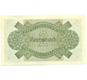 2 рейхсмарки 1940 года Германия (Для оккупированных территорий) — Фото №2