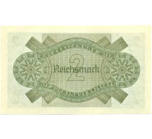 2 рейхсмарки 1940 года Германия (Для оккупированных территорий) — Фото №2